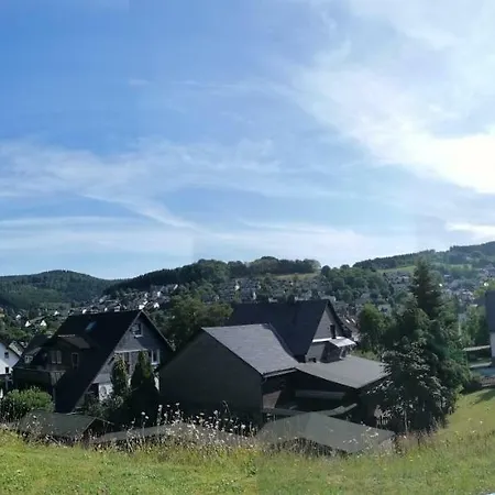 Ferienwohnung Sonnenhaus Bara Winterberg Exterior foto